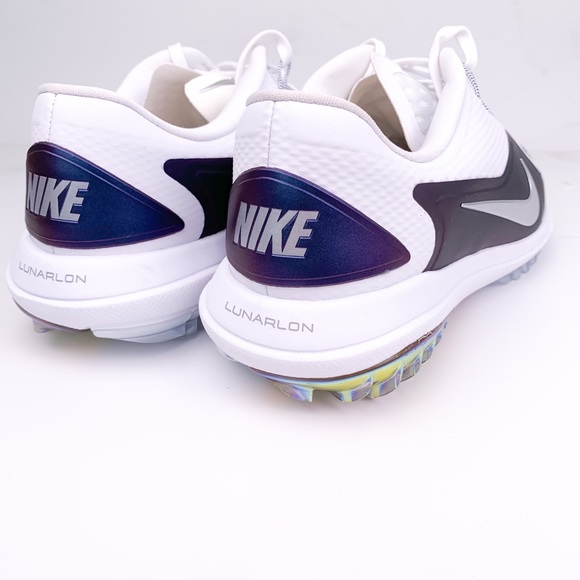 Nike Lunar Control Vapor 2 White Metallic Golf - Picture 2 of 8